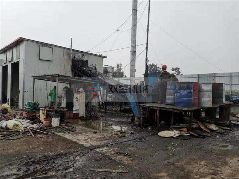 油桶粉碎機生產線