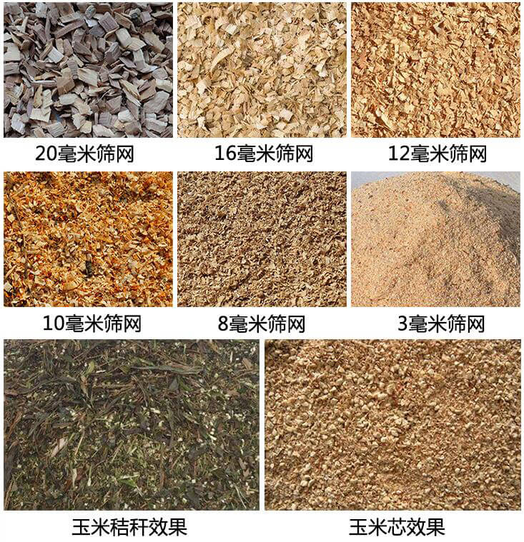 木材粉碎機適用范圍