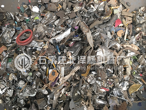 待分選的不銹鋼混合料 待分選的不銹鋼混合料