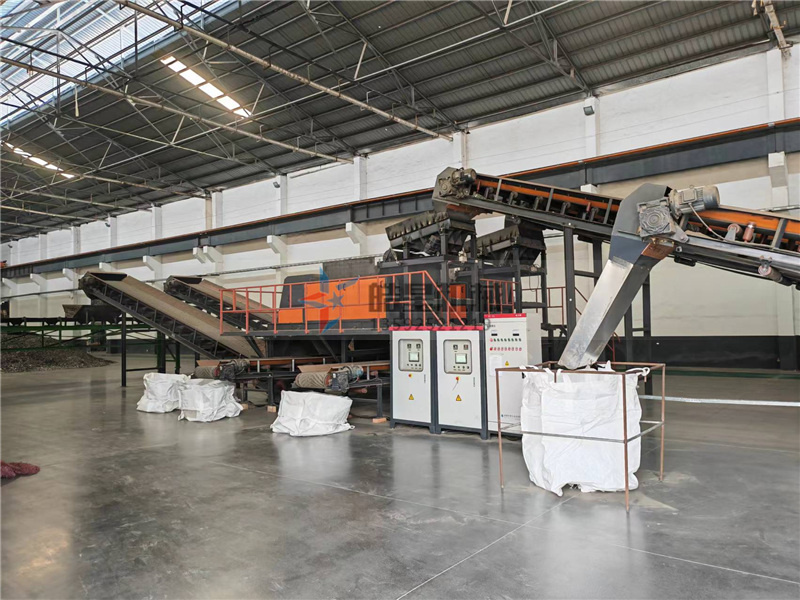 廢鋼破碎機(jī)生產(chǎn)線多少錢？一天能打多少方？